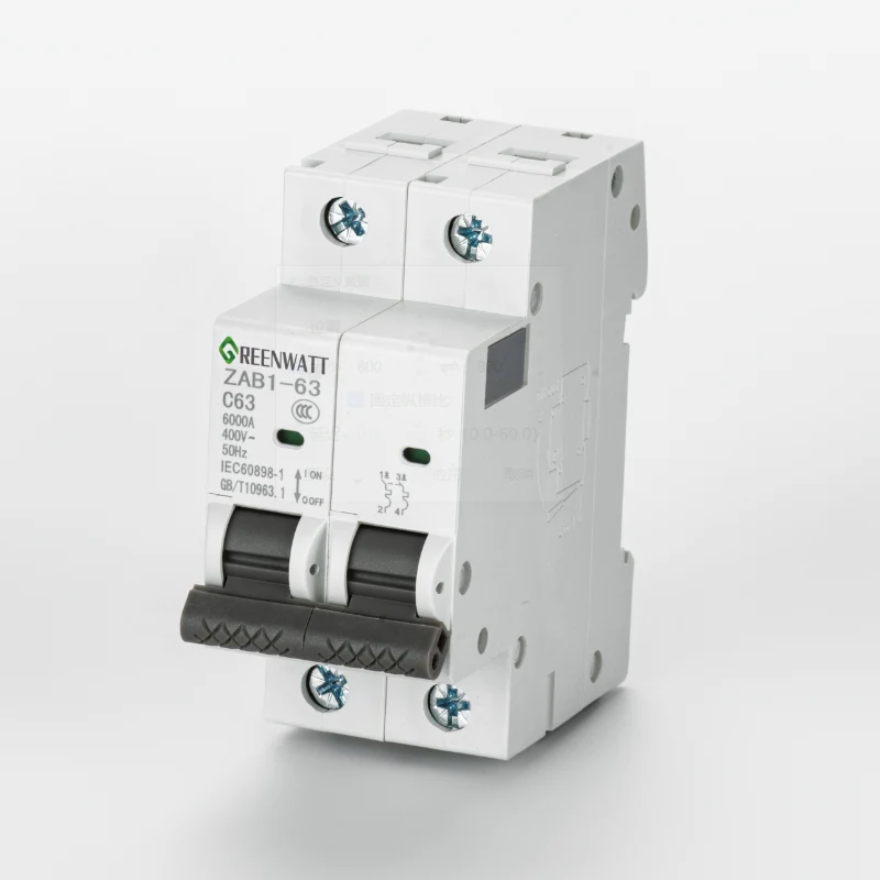 Disjoncteur miniature 2P 500V 63A DC