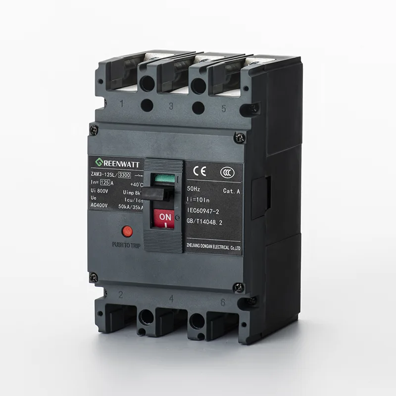 Disjoncteur à boîtier moulé AC400V 125A