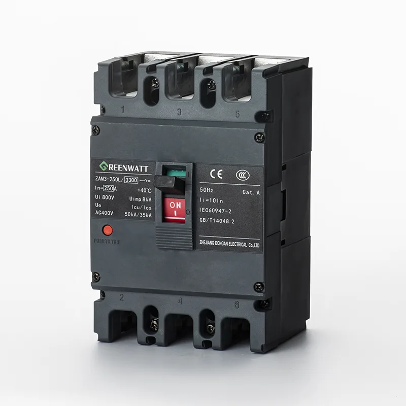 Disjoncteur à boîtier moulé AC400V 250A