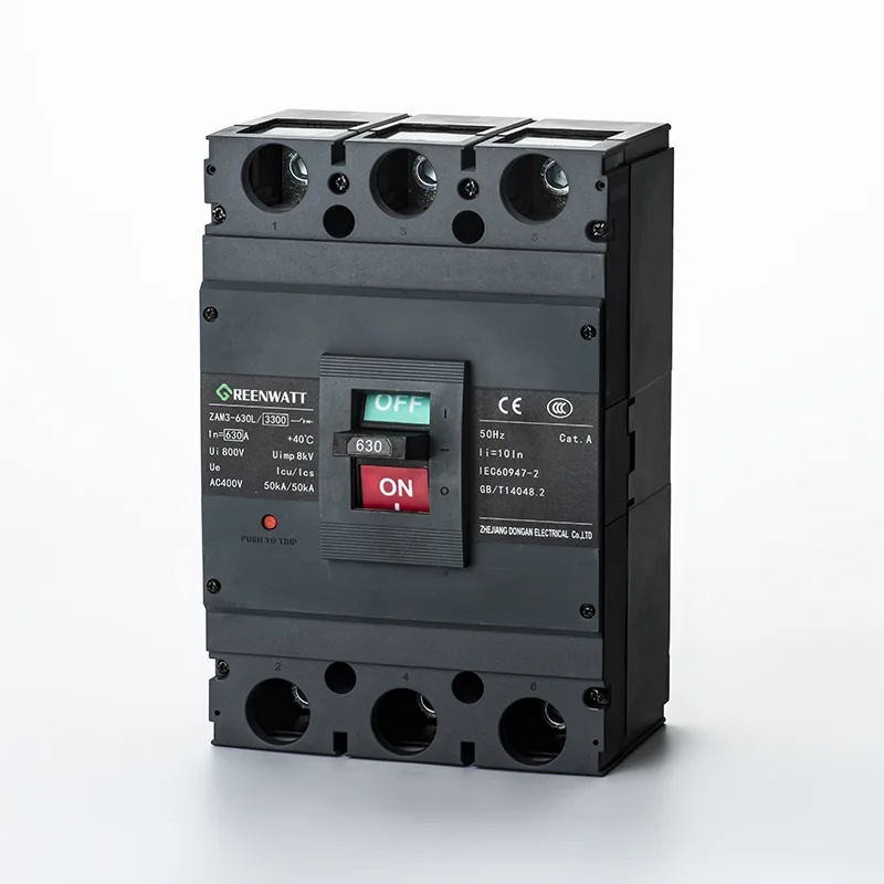 Disjoncteur à boîtier moulé AC400V 630A